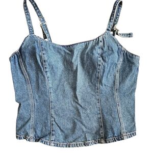 Newport News Blue Denim Camisole